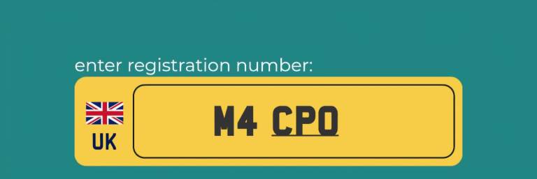 Private reg for sale
