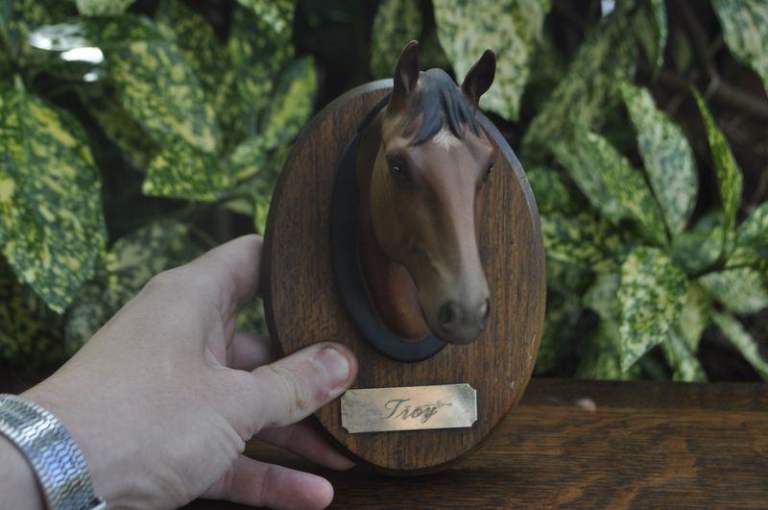 image for Beswick 'Troy' horse head plaque
