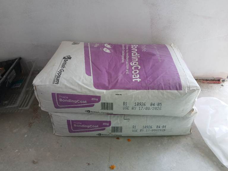 Thistle bonding coat plaster 