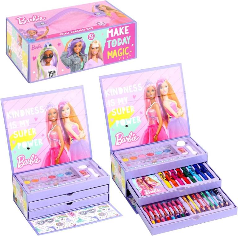  official gabby dollshouse or barbie 3 drawer art chests brand new