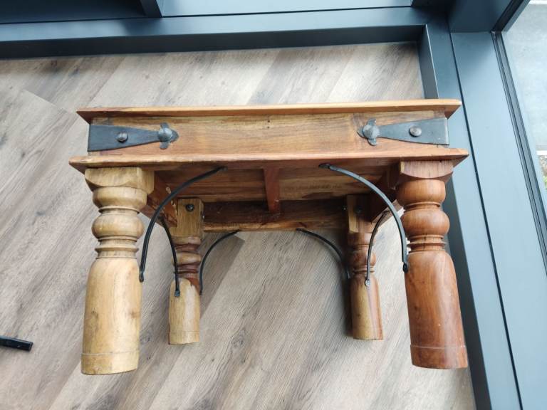 Solid wood coffee table or a lamp table.