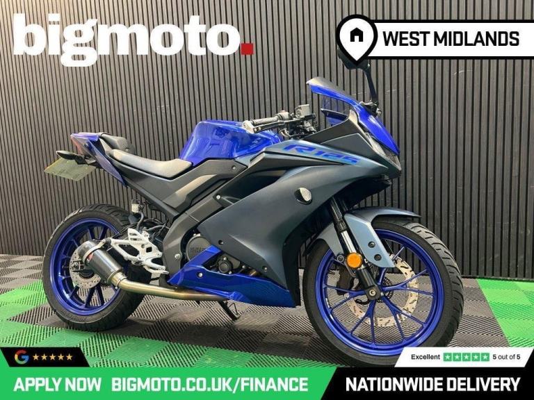 2023 23 YAMAHA R125 125 SUPER SPORTS PETROL MANUAL EURO 5 (15 PS)