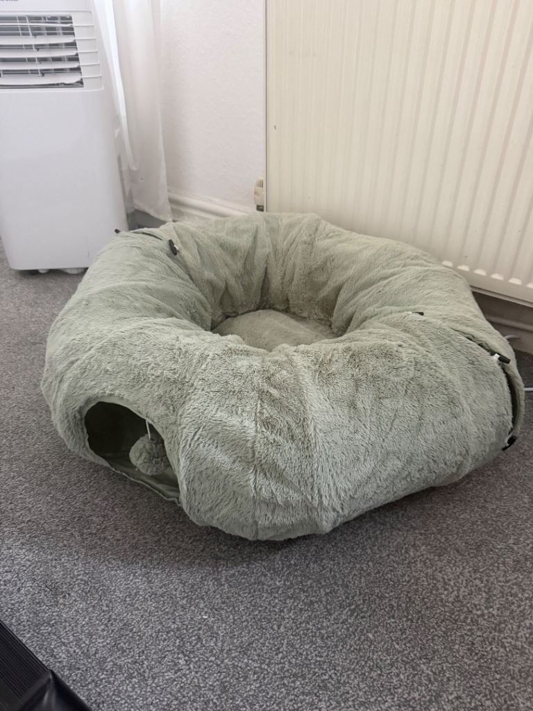 Soft Sage Green Cat Tunnel