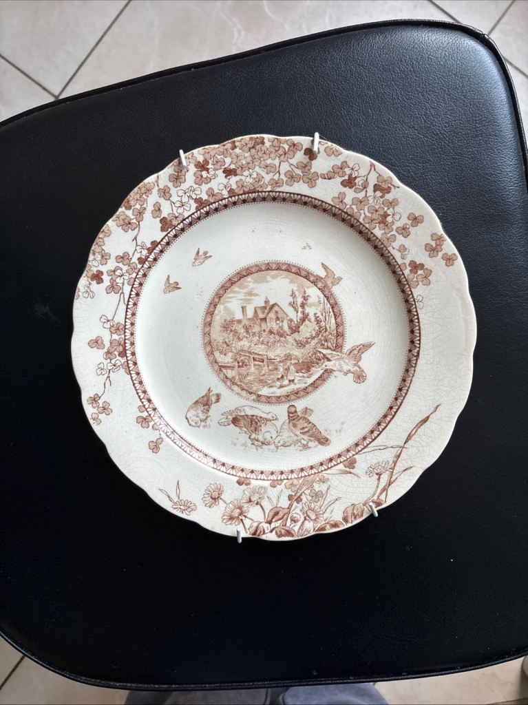 Brownfield And Son Woodland Plates 