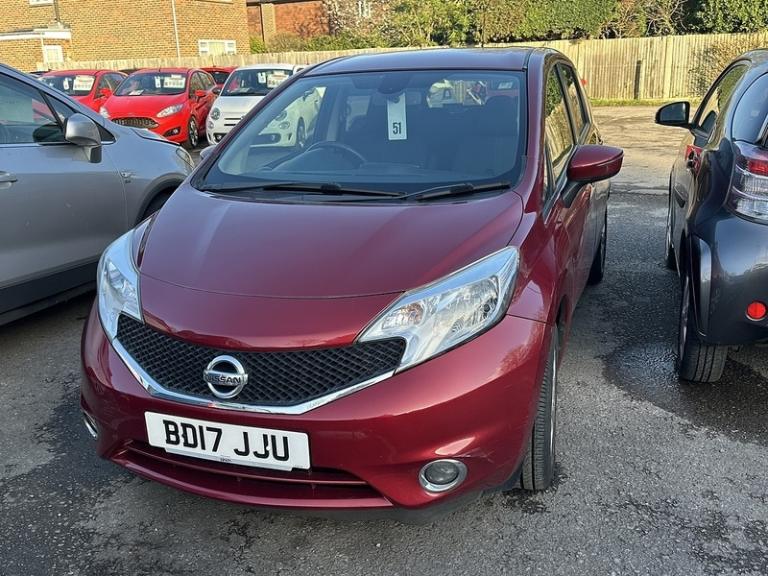 2017 Nissan Note Acenta Premium Hatchback Petrol Manual
