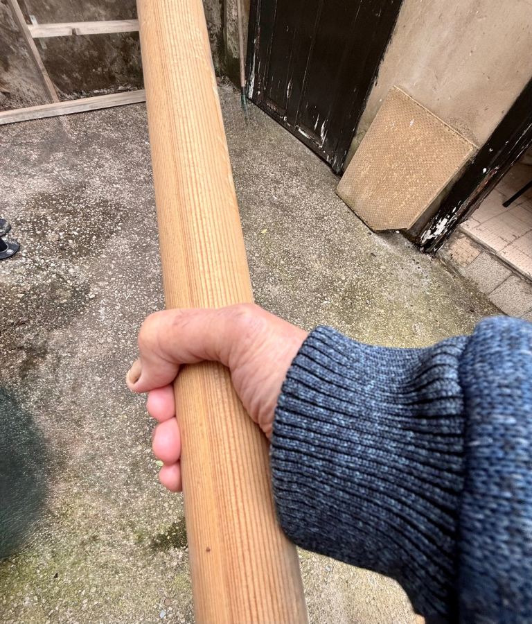 Wooden Handrail 4.22M Length Interior Wall Mounted Handrail for Living Room UK