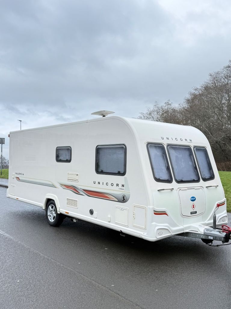 2012 4 berth Bailey unicorn Valencia  FIXED BED