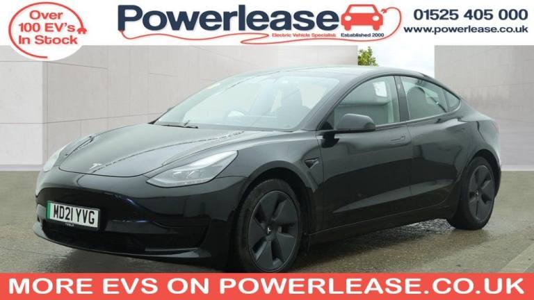 2021 Tesla Model 3 Standard Range Plus Saloon 4dr Electric Auto RWD (241 bhp) Saloon Automatic