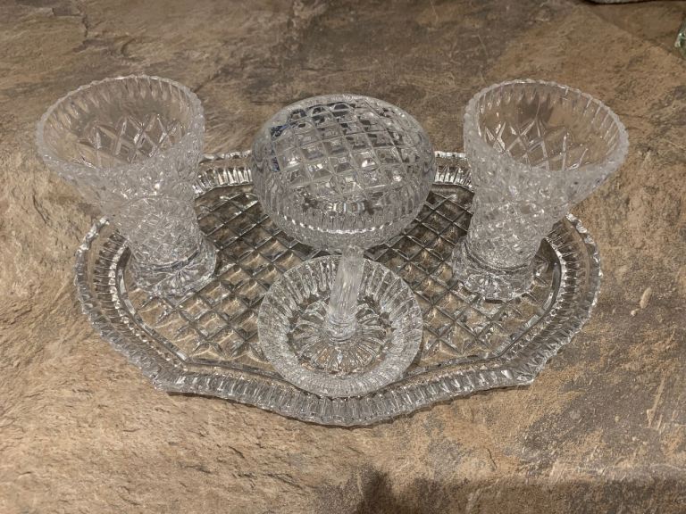 Dressing table trinket set Vintage