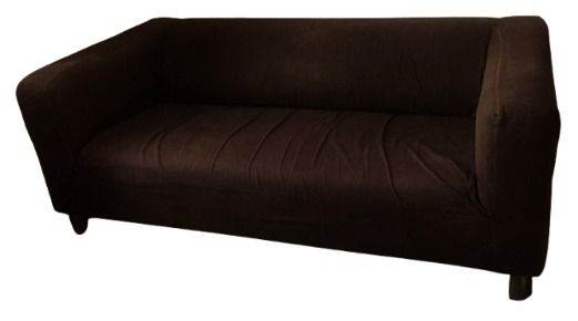 IKEA KLIPPAN -  2 seater sofa with Brown cover