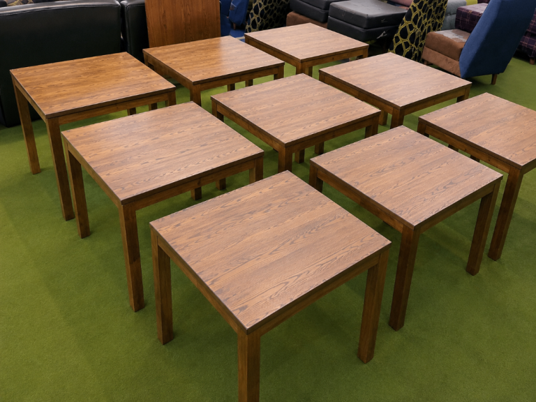 🔥 HEAVY-DUTY WOODEN RESTAURANT / DINING TABLES – £70 EACH 🔥