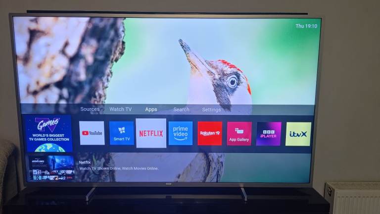 Philips 65 inch 4K UHD HDR smart TV 