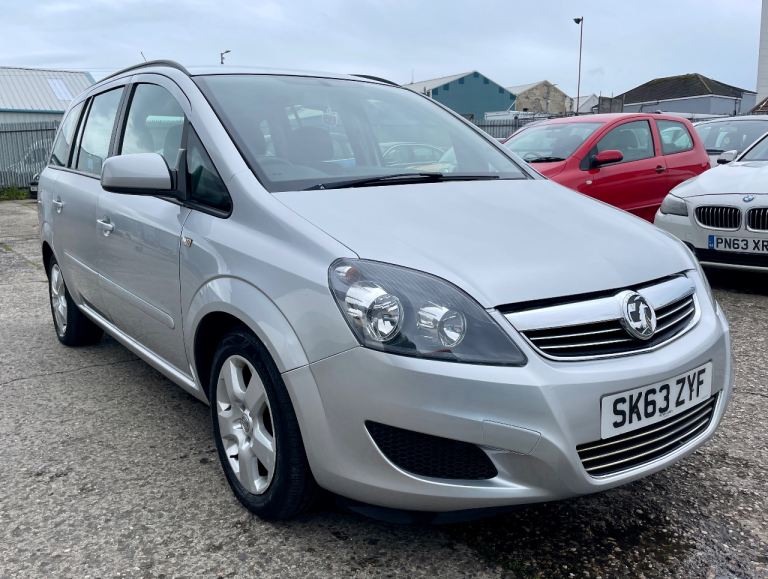 2013 VAUXHALL ZAFIRA EXCLUSIV 1.6 PETROL MPV, 7 SEATER, LEZ.