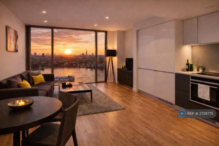 1 bedroom flat in Landmark East Tower, London, E14 (1 bed) (#2729775)