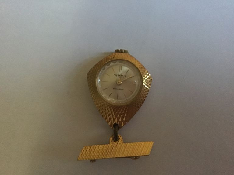 Vintage Brooch Watch