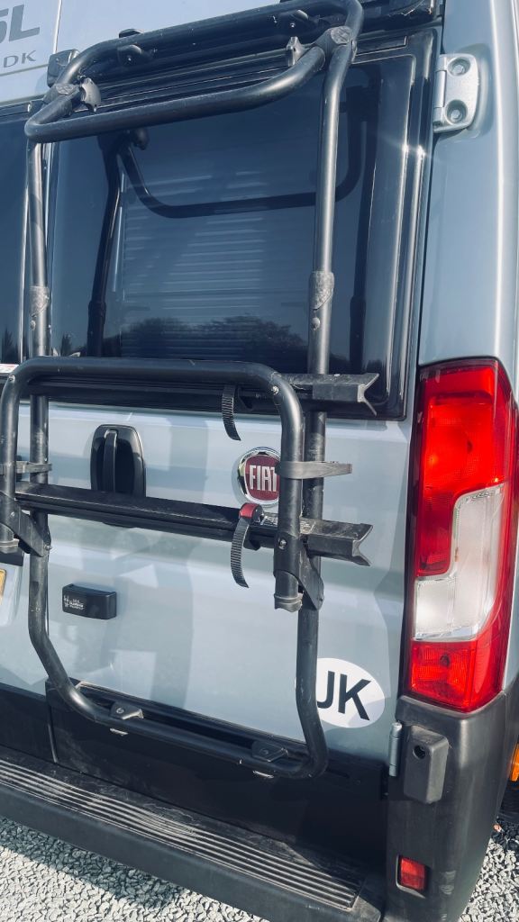 Motorhome bike rack