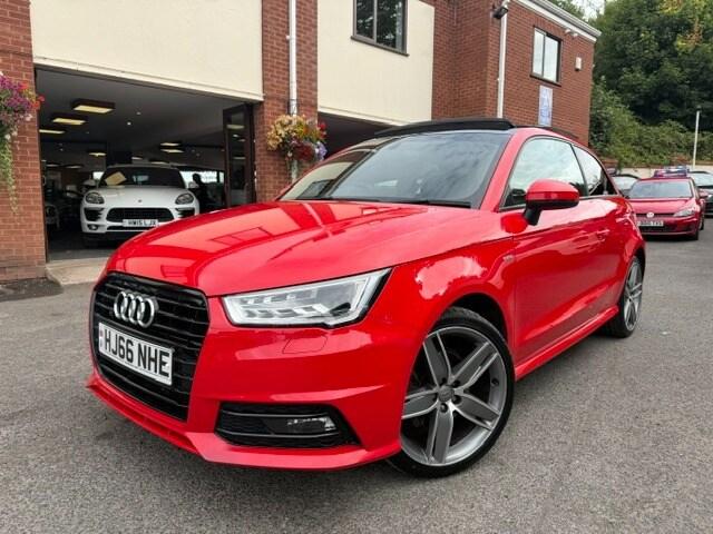 2016 Audi A1 2016 66-Reg Audi A1 1.4 TFSI 150 Black Edition Auto,PAN ROOF,SAT NAV,ULEZ!! HATCHBAC...