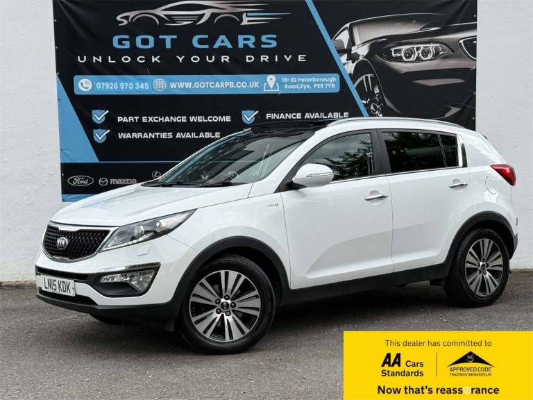 2015 Kia Sportage 2.0 CRDi KX-3 5dr Auto [Sat Nav] ESTATE DIESEL Automatic