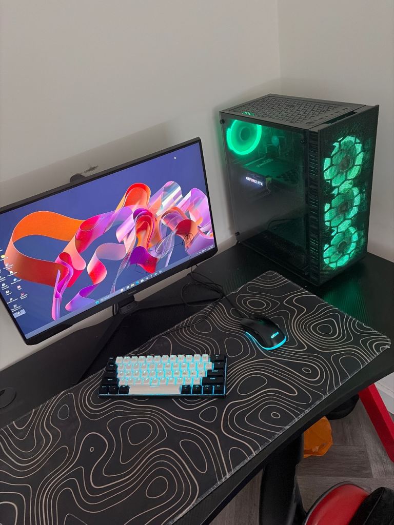 Gaming PC Setup - Desktop, Monitor, Keyboard & Mouse, £750.00 for Sale