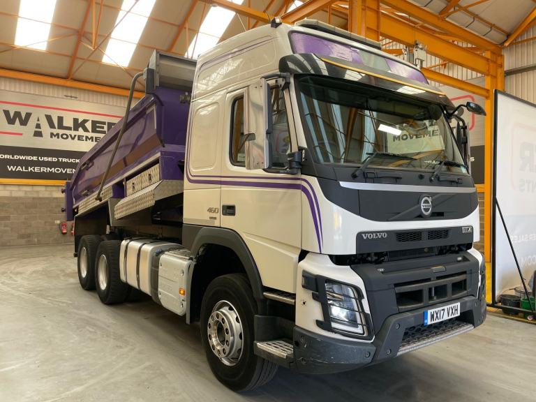 VOLVO FMX 460 *EURO 6* GLOBETROTTER 6X4 DRAWBAR SPEC TIPPER - 2017 - WX17 VXH