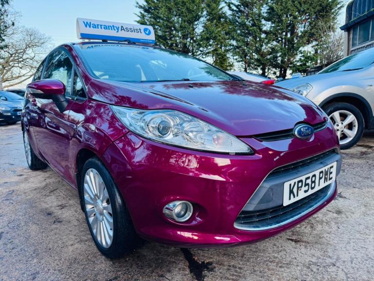 2008 Ford Fiesta 1.4 Titanium 3dr HATCHBACK Petrol Manual