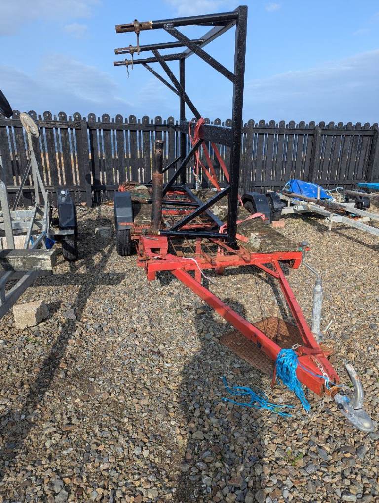 Boat Yacht Cradle and Trailer for transporting 