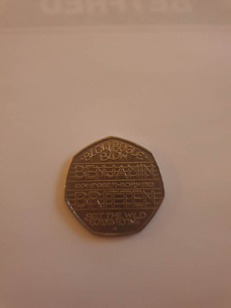 Rare 50p coin