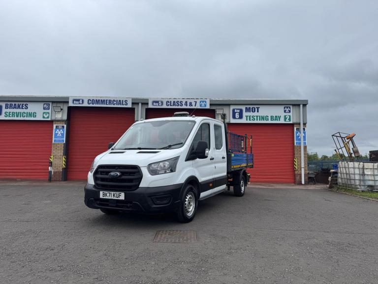 2022 Ford Transit 2.0 350 EcoBlue Leader Tipper Double Cab 4dr Diesel Manual RWD L3 Euro 6 (s Tip...