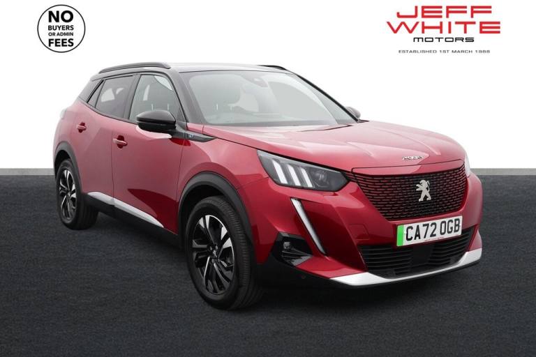 2022 Peugeot 2008 100kW GT 50kWh 5dr Auto HATCHBACK ELECTRIC Automatic