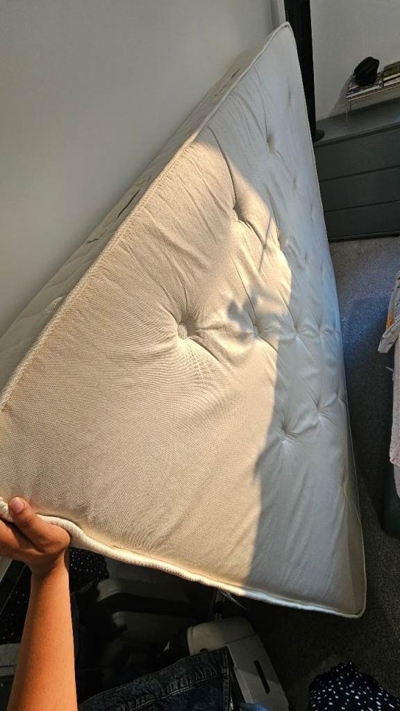 Double Mattress – Barely used, like new, Clean, Tufted, Good Condition