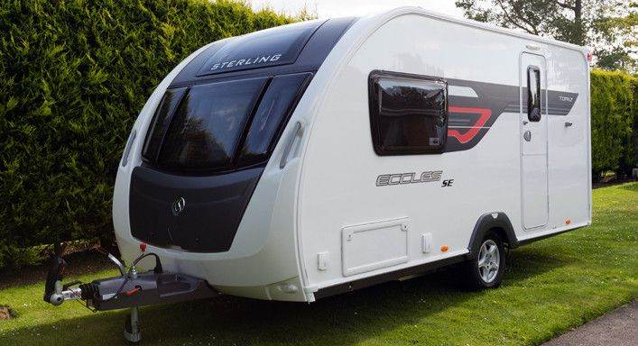 2015 sterling eccles Topaz  mover solar stunning caravan alde heating top range