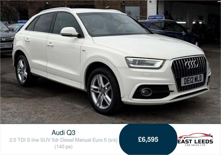 2012 Audi Q3 2.0 TDI S Line 5dr ESTATE DIESEL Manual