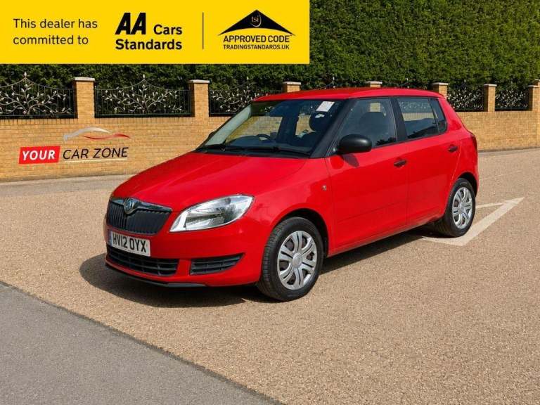 2012 Skoda Fabia 1.2 S Hatchback Hatchback Petrol Manual