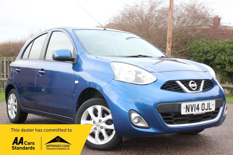 2014 Nissan Micra 1.2 Acenta 5dr HATCHBACK Petrol Manual
