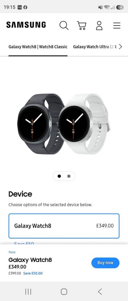 Samsung Galaxy Watch8 – Brand New in Box