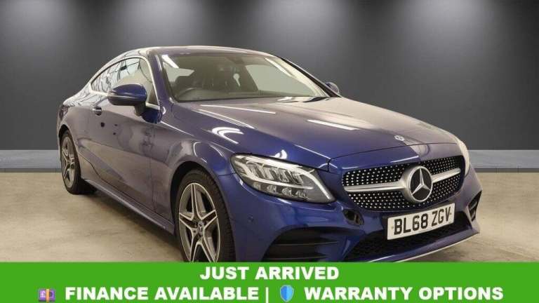 2019 Mercedes-Benz C Class C200 AMG Line 2dr 9G-Tronic COUPE PETROL Automatic
