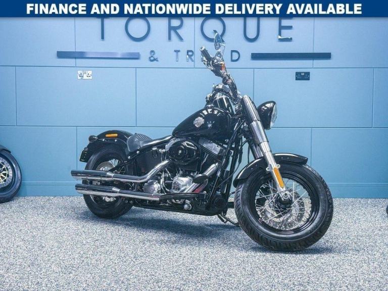 2015 15 HARLEY-DAVIDSON SOFTAIL 1690 FLS SLIM CUSTOM CRUISER - LOW MILES