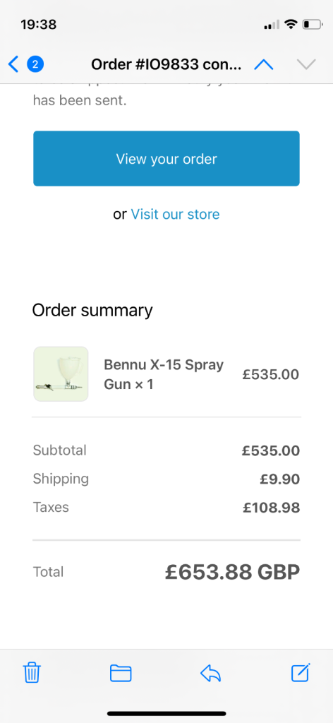 Spray gun for silicone render 