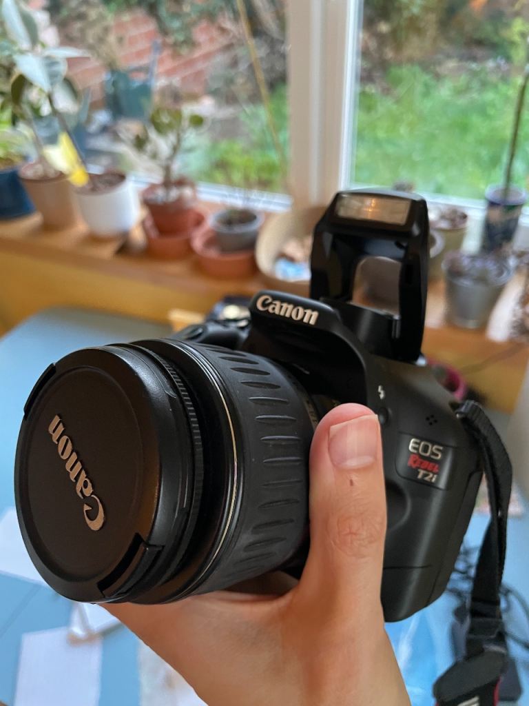 Canon EOS Rebel T2i plus lenses and bag