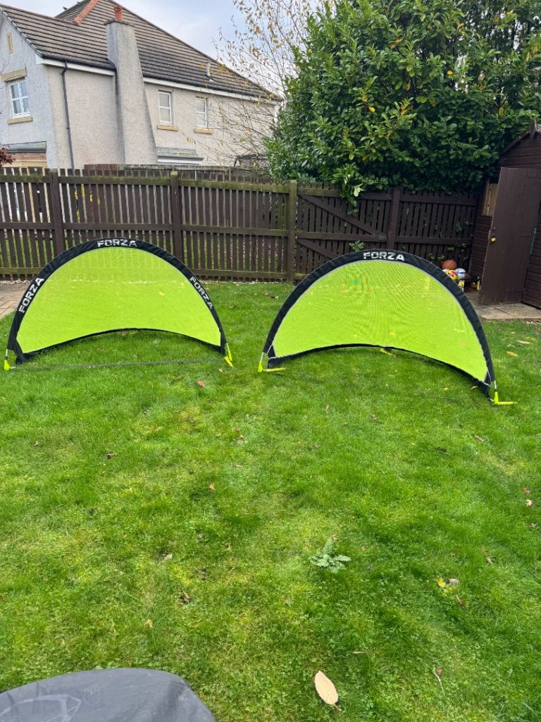 Forza pop up football goals x 2 