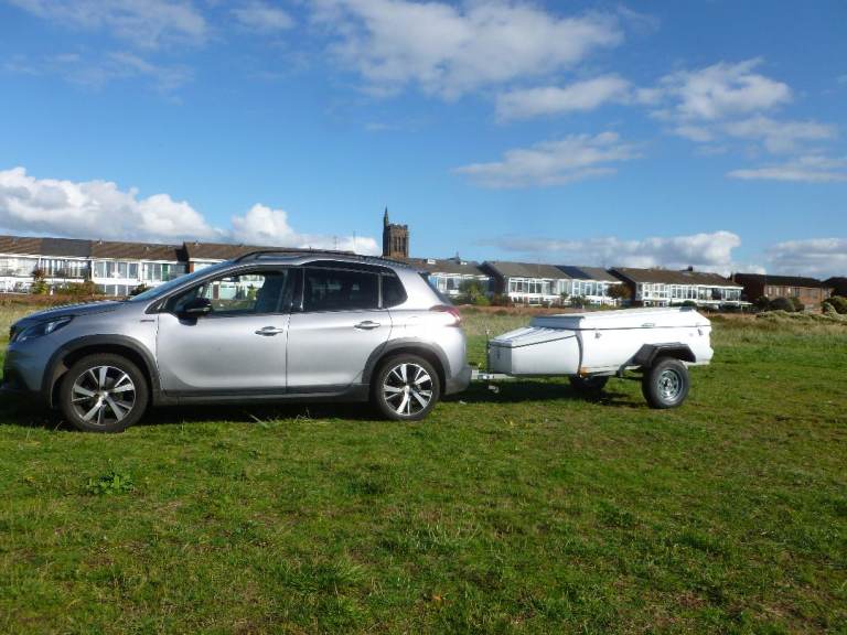 Venter Expedition trailer for camping off road Land Rover roof tent etc