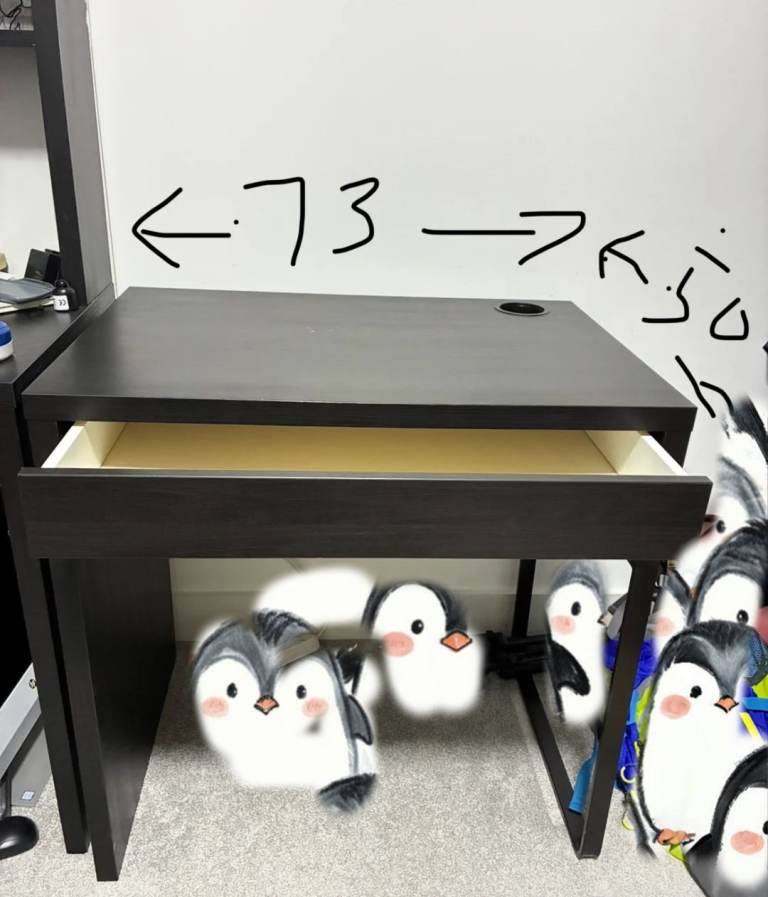 image for Study desk with drawer