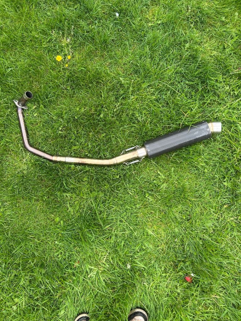 Honda cb125f exhaust 