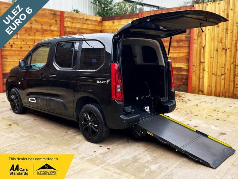 2020 Citroen Berlingo 3 Seat Auto Wheelchair Accessible Disabled Access Vehicle WAV MPV Diesel Au...