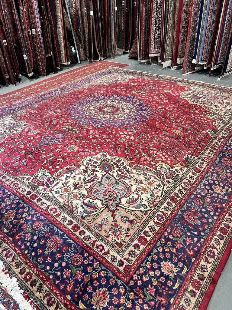 image for XXXL Persian Tabriz rug 355x410cm