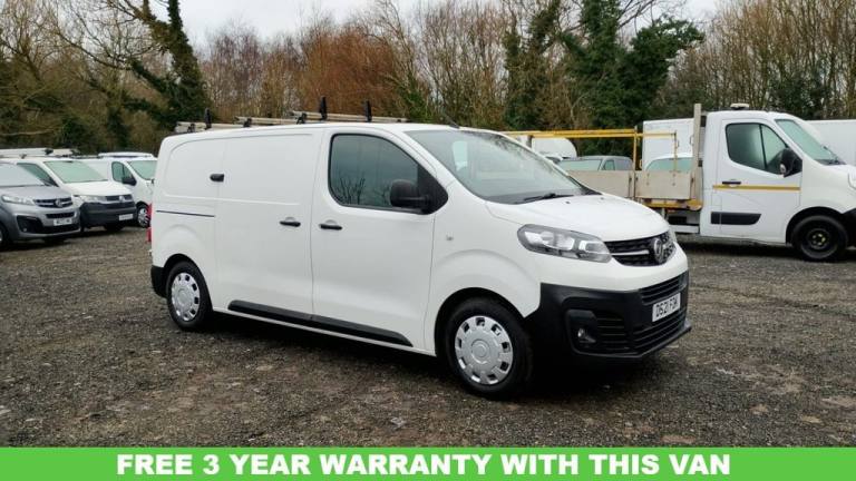 2021 Vauxhall Vivaro L1 H1 Edition 1.5 Turbo D 120 PS SWB FREE 3 YEAR WARRANTY COVER ON THIS VAN ...