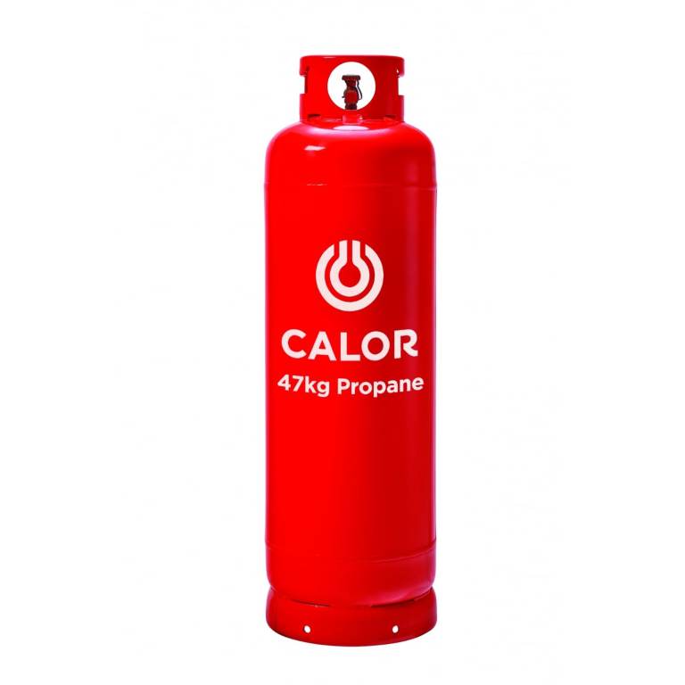 Empty Calor 47kg Propane Gas Bottle – Red, Good Condition