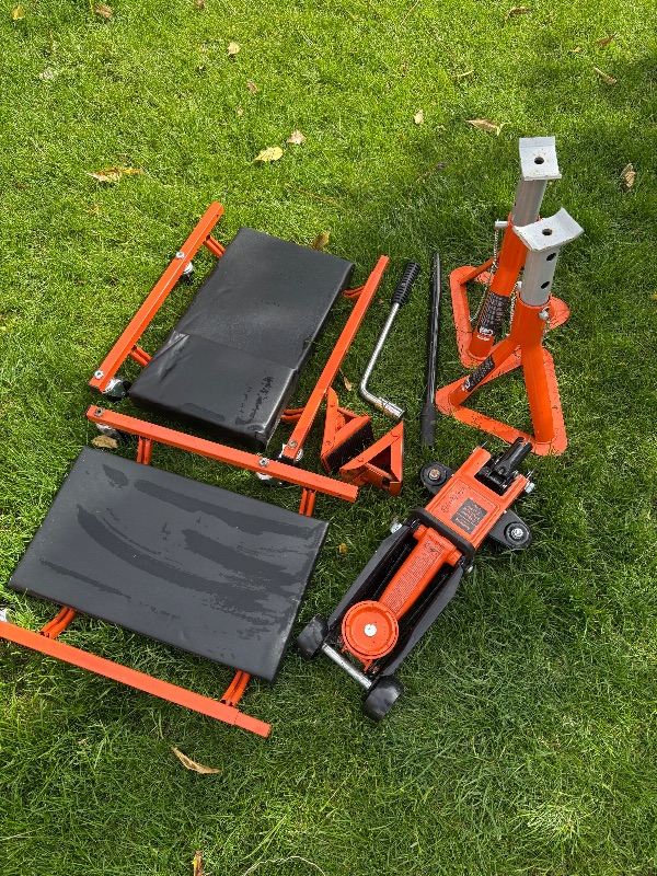 2 tonne 5 piece car lifting kit