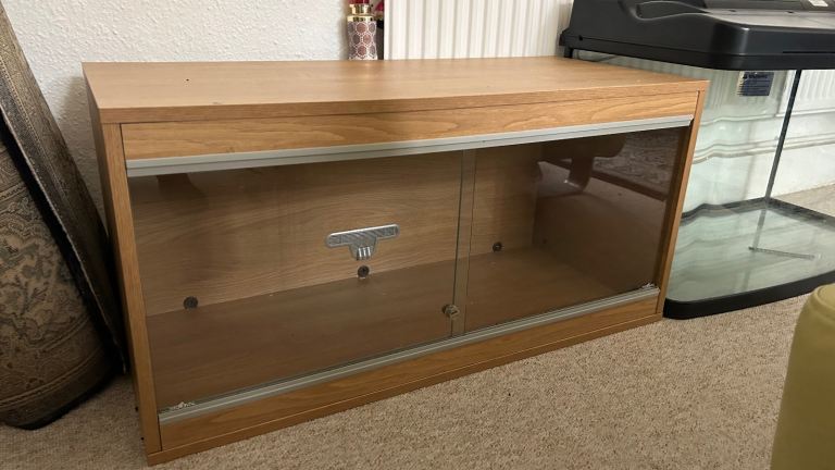 Large wooden vivarium 