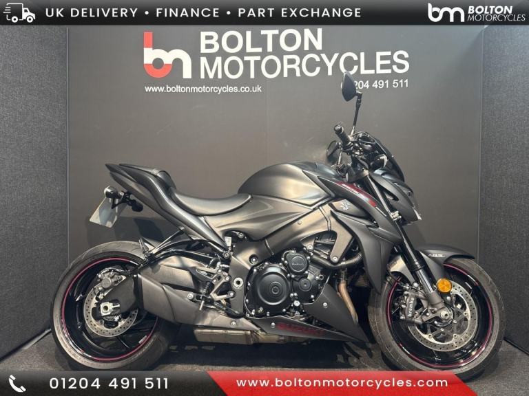 Suzuki GSX S1000 Phantom Motorcycle Black